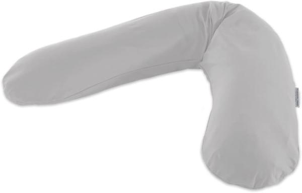 Theraline Stillkissen "Das Original" Polyester Hohlfaser Bezug 190 cm 158 Grau (Bamboo)