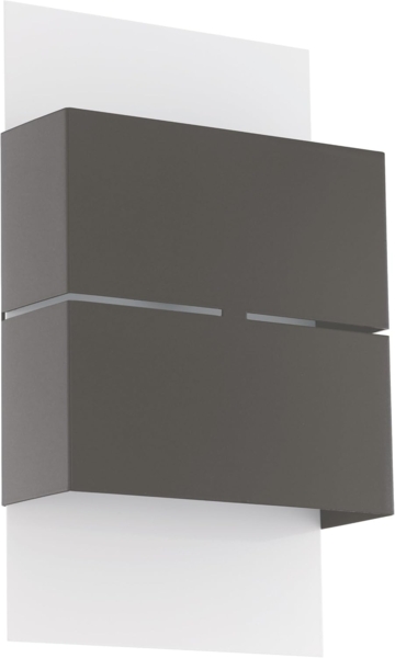 Eglo 93254 Aussen-LED KIBEA Up & Downlight weiß, anthrazit, LED max. 2X2,5W