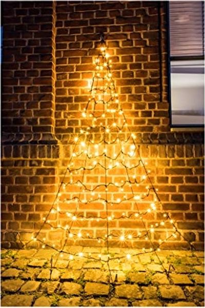 LED Tannenbaum hlbrd. 200 Galaxy,200ww LED,Wandbef.
