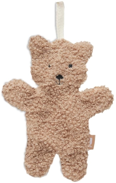 Jollein Teddybär Schnullertuch Biscuit Braun