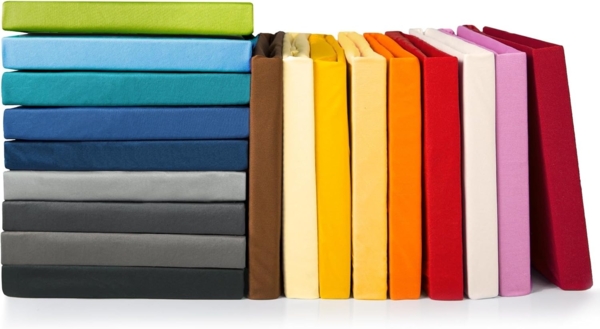 CelinaTex Spannbettlaken Jade Spannbetttuch Mikrofaser 140x200-160x200cm bordeaux, Polyester, (1 Stück), allergikergeeignet,atmungsaktiv,bügelfrei,dauerelastisch und weich Bild 4