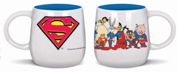 WB Looney Tunes Tasse ca. Ø 8,5 x 9,5 cm und 360 ml im Superman Design