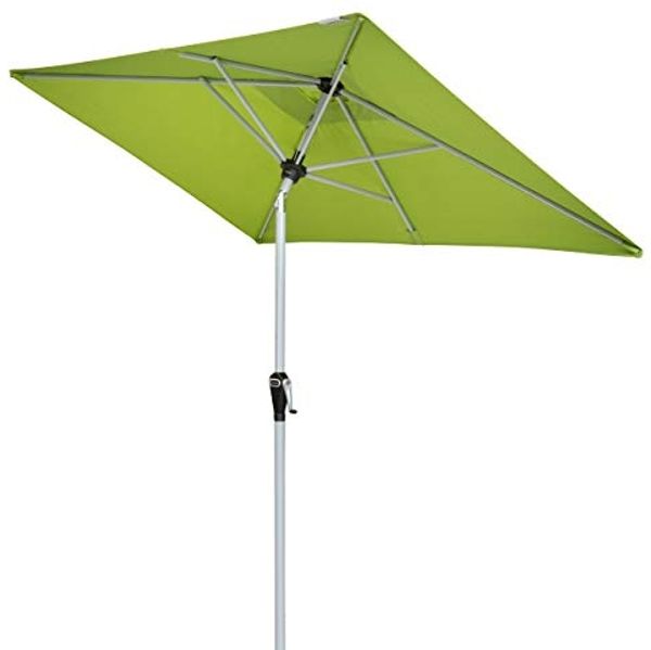 Doppler 'Active Auto Tilt' Sonnenschirm, Aluminium / Polyestergewebe green, 300 x 200 cm