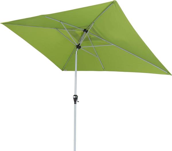 Doppler Sonnenschirm / Kurbelschirm "Active Auto Tilt 300 x 200", fresh green, 300 x 200 cm