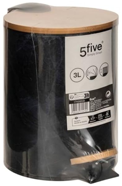 5five Simply Smart Kosmetikeimer Lea Schwarz 3 L
