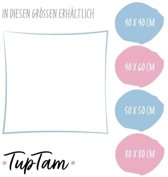 TupTam Kissenbezüge TupTam Kinder Kissenbezug Kissenhülle Dekorativ Gemustert Bild 3
