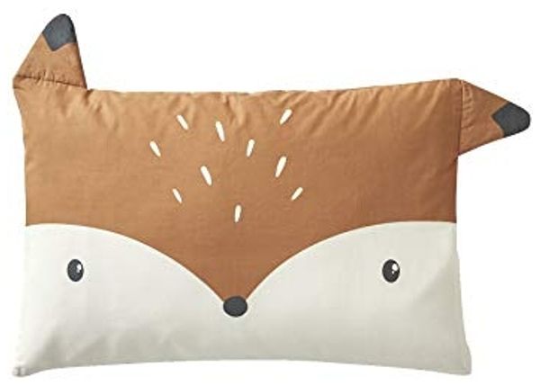 vertbaudet Bettwäsche Baby Kissenbezug BABY FOX, Fuchsgesicht, Baumwolle