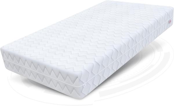 Matratze 180x200 cm Taschenfederkern H3 und H4 24 cm NATURAL MAX 7 Zonen Kokos Bild 8