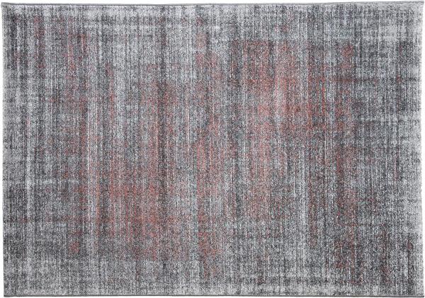 Andiamo Teppich Campos grau-koralle, 160 x 230 cm