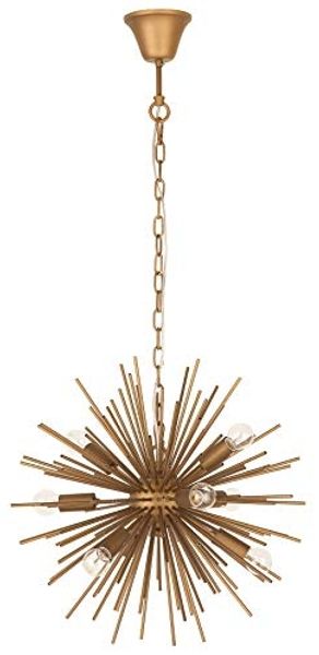 riess-ambiente Hängeleuchte SUNLIGHT 50cm matt gold, ohne Leuchtmittel, Wohnzimmer · Metall · Esszimmer · Pendel · Modern