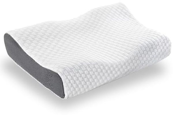 Sleezzz Premium orthopädisches Gel-Effekt Nackenstützkissen 32 x 60 cm