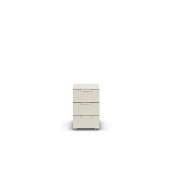 rauch Aditio Box, Nachttisch, 3 Schubladen, mit Softclose-Funktion, Farbe Beige, BxHxT 40x61x42cm Bild 7