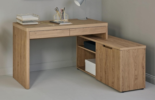 Jahnke Eckschreibtisch LIBRE C 155 E (1-St), wechselseitig montierbar, Breite ca. 140 cm Bild 2