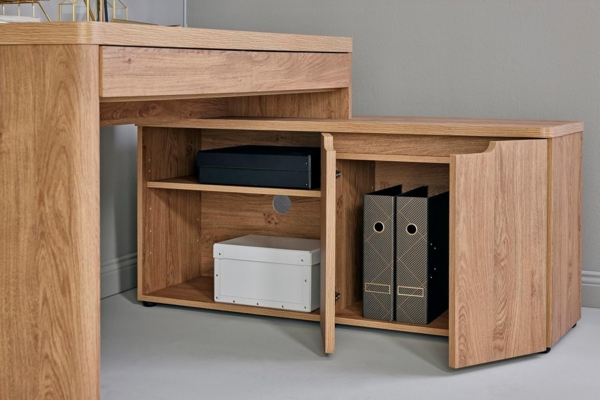 Jahnke Eckschreibtisch LIBRE C 155 E (1-St), wechselseitig montierbar, Breite ca. 140 cm Bild 12