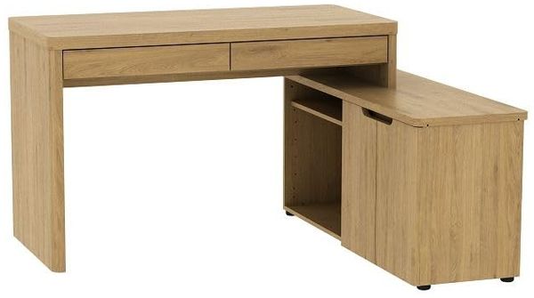Jahnke Eckschreibtisch LIBRE C 155 E (1-St), wechselseitig montierbar, Breite ca. 140 cm