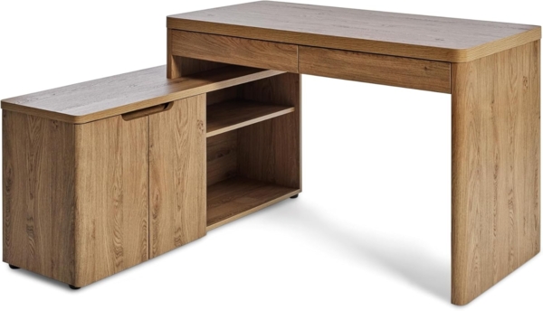 Jahnke Eckschreibtisch LIBRE C 155 E (1-St), wechselseitig montierbar, Breite ca. 140 cm Bild 4