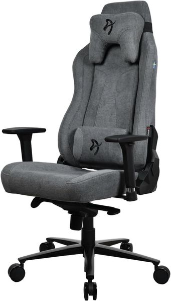 Arozzi Vernazza Soft Fabric Gamingstuhl, Stoff, Grau
