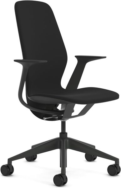 Steelcase SILQ Chair, Metal, Amsel/Schwarz