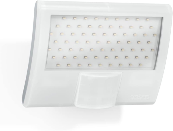 STEINEL Leuchten No. 012083 Aussenstrahler XLED Home Curved S weiss Bild 1