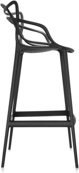 Kartell Masters Stool Hocker, Schwarz, H. 65 Bild 6