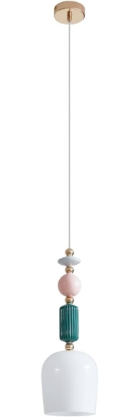 Lindby Hängeleuchte Ysoria, Keramik IP20, 1 x 10 W LED