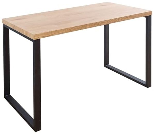 riess-ambiente Konsolentisch OAK DESK 120cm natur, Eichen-Optik · Konsole · Bürotisch · Retro