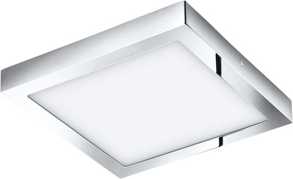 Eglo 96059 FUEVA 1 Aufbauleuchte in chrom 22W L:30 H:4cm IP44