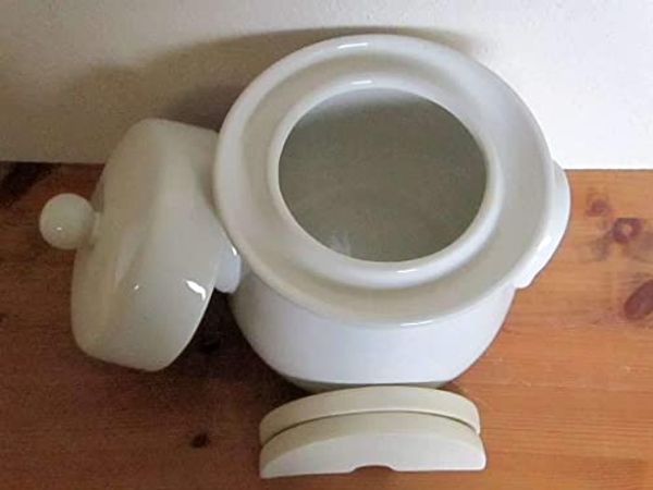 Mini-Gärtopf creme 4,0 l