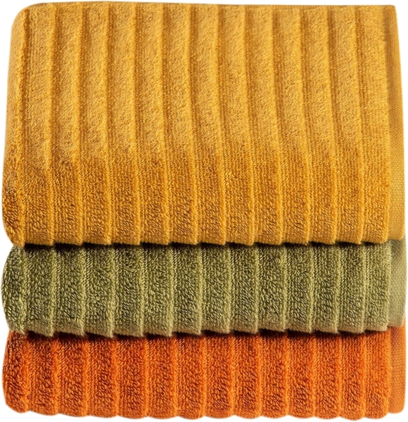 Vossen Badetuch Mystic, Walkfrottier (1-St), VEGAN, Streifen Design