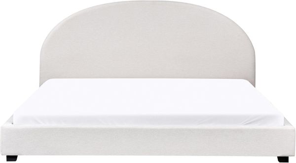 Wasserbett Stoff VAUCLUSE 180 x 200 cm Cremeweiß Bild 4