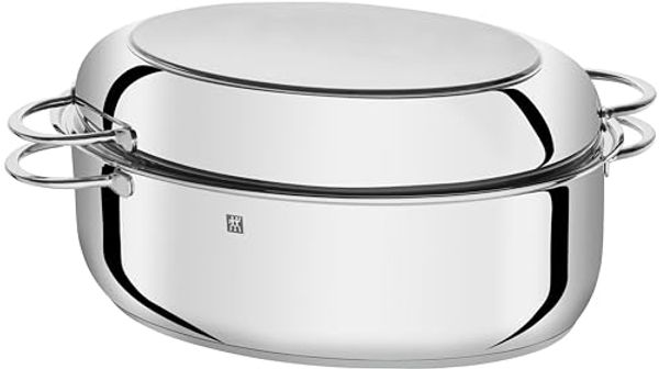ZWILLING Plus Bräter 41 cm, 18/10 Edelstahl, Silber