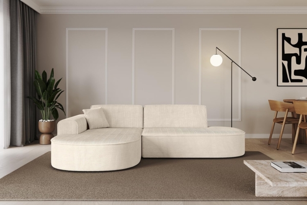 ALTDECOR Ecksofa MARI-L1, Sofa Praktische Bequeme Funktionsecke Couch L-Form Eckcouch, Corner Sofa U-Form Vielseitige Sofa Wohnlandschaft Wohnzimmer