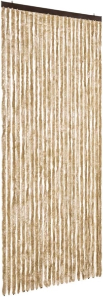 vidaXL Fliegenvorhang Beige 100x200 cm Chenille 377377