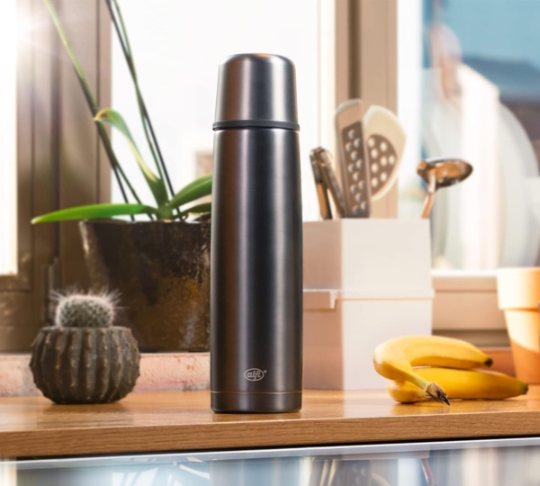 Alfi Isolierflasche Perfect Automatic Grey 0,75 L Bild 2