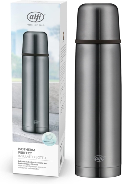 Alfi Isolierflasche Perfect Automatic Grey 0,75 L Bild 1