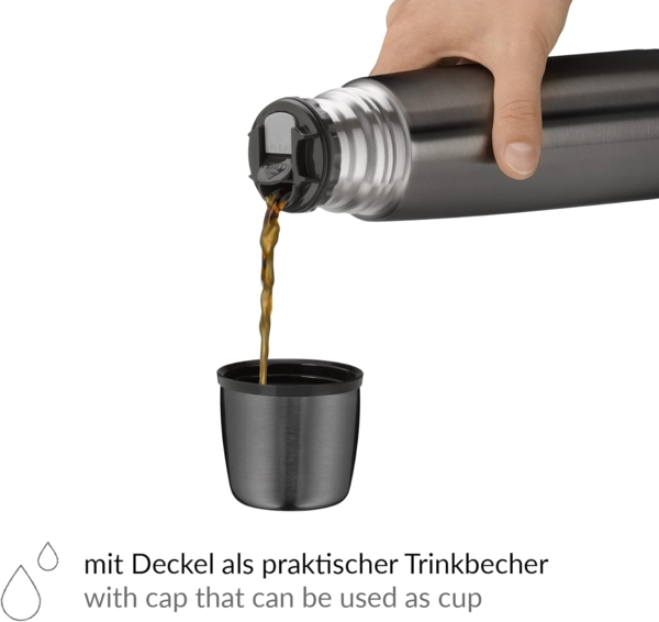 Alfi Isolierflasche Perfect Automatic Grey 0,75 L Bild 6
