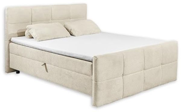 Boxbett Tijuana mit Bettkasten Breitcord