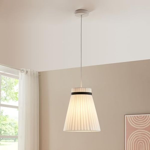 Hängeleuchte Broughton Weiß [lux. pro]