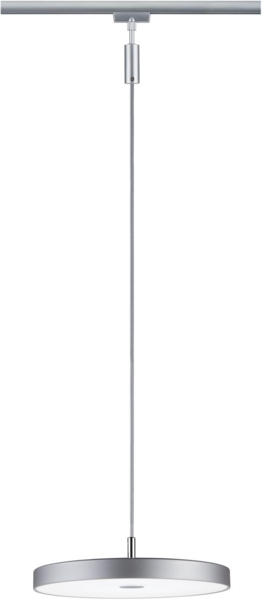 Paulmann 967. 96 URail LED Pendel Hildor 850lm 15W 4000K dimmbar 230V Chrom matt Bild 1
