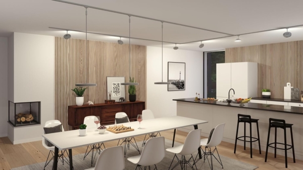 Paulmann 967. 96 URail LED Pendel Hildor 850lm 15W 4000K dimmbar 230V Chrom matt Bild 9