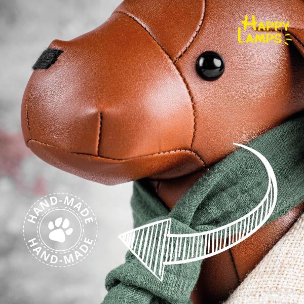 Happy Lamps Stehlampe LED Tischleuchte Dekoleuchte Spike der Jagdhund Bild 4