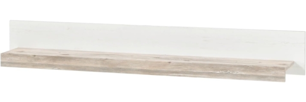 Wandboard Rovola in Pinie weiß Landhaus 150 cm