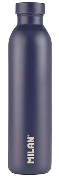 Milan 643020B Tägliche Nutzung 590 ml Schraubdeckel Edelstahl Navy Navy blue