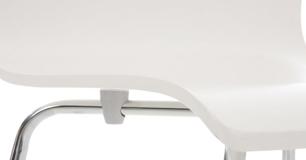 Besucherstuhl Pepe 4 Stühle Weiß Bild 9