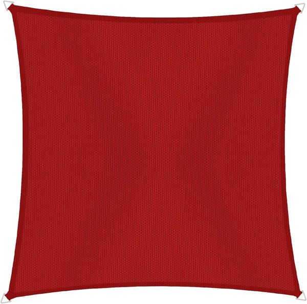 Windhager Sonnensegel Cannes Quadrat, 5x5 m, brick