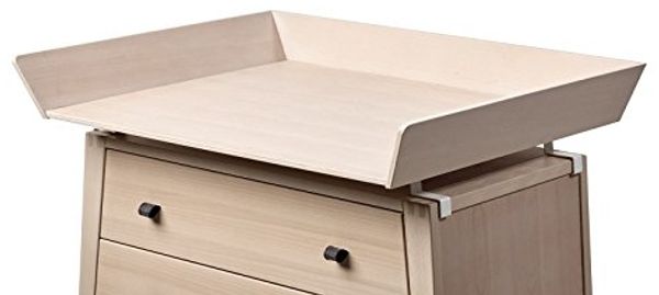 Leander Wickelaufsatz für Kommode 'Linea' natur, Buche