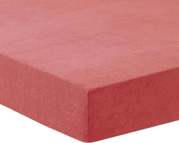 TRAUMSCHLAF Spannbettlaken Frottee Stretch, Frottier, Gummizug: Rundumgummi, (1 Stück), flauschig weich, elastisch und anschmiegsam