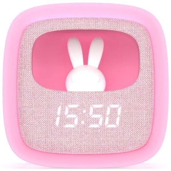 Wecker Billy mit Nachtlicht - Marshmallow
