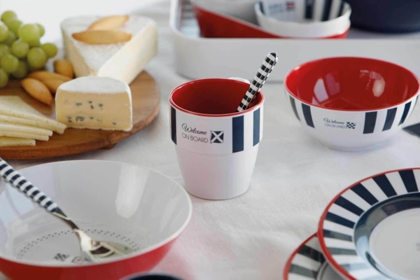 Kaffee- Becher Tasse, Kaffeepot, Mug, Melamin, Venezia - Serie einzeln Bild 2