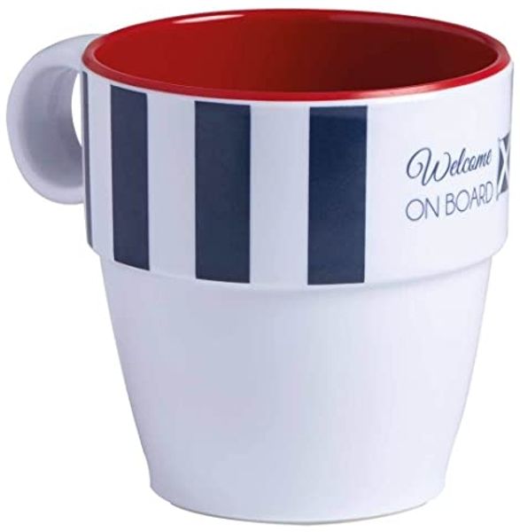Kaffee- Becher Tasse, Kaffeepot, Mug, Melamin, Venezia - Serie einzeln